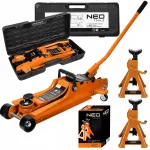 Auto t&otilde;stuk NEO Frog, madal t&otilde;ste, 85&ndash;385 mm, 2,5 t + 3 t