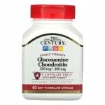 Toidulisand 21st Century Glucosamine/Chondroitin, 1500 mg/1200 mg, tugev