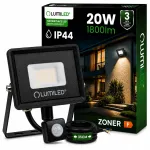 Lumiled 20W LED-prožektor liikumisanduriga IP44