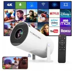 HY300 Pro HD 130" Android WiFi kaasaskantav p&ouml;&ouml;ratav projektor