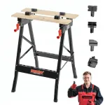 Kokkupandav t&ouml;&ouml;laud HECHT 0003, koormus 100 kg, kaal 7 kg