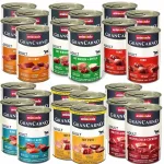 Animonda GranCarno m&auml;rg koeratoit, erinevate maitsetega komplekt, 24 x 400 g