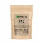 Toidulisand RAWFOODS NAC 200g N-atset&uuml;&uuml;lts&uuml;steiini pulber