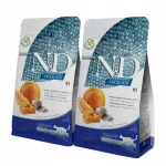 FARMINA N&D Ocean kassitoit heeringa, k&otilde;rvitsate ja apelsinidega, 2 x 1,5 kg