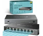 TP-LINK 8-pordiline v&otilde;rgul&uuml;liti, Gigabit, VLAN, IGMP, kaablidiagnostikaga
