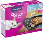 VITAKRAFT Poesie Delice niiske kassitoit kalkuni ja l&otilde;hega želees, 6 x 85 g