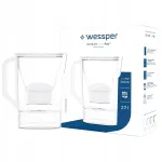 Veefilter 2,7 l WESSPER D3 SLIM futureflow, valge, kassettiga