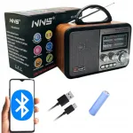 Kaasaskantav retro k&ouml;&ouml;giraadio Bluetoothi, AM, FM, SW-ga