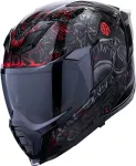Mootorratturi kiiver ICON ULTRAFLITE MISANTHROPE, sportlik, XXL