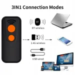 V&ouml;&ouml;tkoodilugeja 2D 1D QR 3-in-1, BT ja 2,4 GHz, Z8