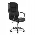 Kontoritool MAXI, ergonoomiline, must, p&ouml;&ouml;rleva ja kiigefunktsiooniga