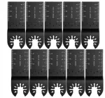 HCS oscillatsioonilise t&ouml;&ouml;riista terade komplekt, 10 tk, puidule, HDF-ile, MDF-le