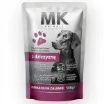 Konserveeritud koeratoit MK Animals hirveliha, 500 g, gluteenivaba