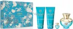 Tualettvesi Versace Dylan Turquoise Pour Femme 100 ml ja kehageel 100 ml