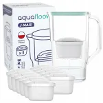 Vees filtreerimise kann AquaFloow J-MAXI 2,5 l kaksteist filtriga