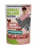 Animal Island monoproteiinne kalkunilihaga koeratoit, 300 g