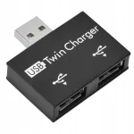 USB jagaja, 2 pistikut, USB 2.0