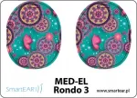 MED-EL Rondo 3 protsessori kaitsekile &bdquo;Liblikad&ldquo;