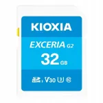 KIOXIA EXCERIA G2 32GB UHS-I U3 V30 SDHC m&auml;lukaart