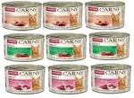 M&auml;rgtoit kassidele ANIMONDA Carny Adult, erinevad maitsed, 12 x 200 g