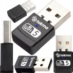 Traadita v&otilde;rguadapter AC600, Wi-Fi USB, 600 Mbps, 5 GHz, kahe sagedusega