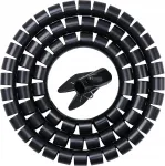Kaablite ja juhtmete spiraalne korraldaja ZOY, 28 mm, 1,5 m, 1 tk