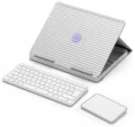 Kaasaskantav t&ouml;&ouml;jaam LOGITECH CASA POP-UP DESK koos klaviatuuri ja puuteplaadiga, 920-011247