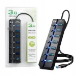 USB hub jagaja 7 porti, USB 3.0, 5 Gbps