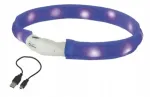 Koera kaelarihm LED-tulestripi ja suurusega Nobby S, 25 mm x 40 cm, sinine