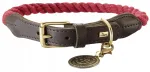 Nahast koera kaelarihm HUNTER LETTER, 57&ndash;65 cm, burgundia v&auml;rv