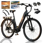 Elektriline linnajalgratas TTGO C7 SE, 36V 18Ah, Shimano 9 k&auml;iku