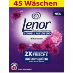 Lenor Color Bl&uuml;tentraum pesupulber lillel&otilde;hnaga, 2,475 kg, 45 pesukorda