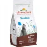 Almo Nature Holistic steriliseeritud kasside kuivtoit veiselihaga, 400 g