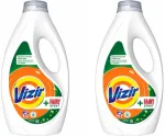 Pesuvedelik Vizir + Fairy Effect Colour, 2 x 1125 ml, 50 pesukorda