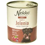 Konservtoit koertele NEKKO DEER NETTLE 800g