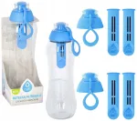Veepudel Dafi Soft 0,5 l, sinine, filtris&uuml;steemiga, Pusheen kassiga