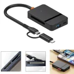 USB 3.0 USB-C Micro SD TF kaardilugeja 5 Gb/s kuni 2 TB