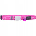 Kasside kaelarihm Red Dingo, Peace Hot Pink, 12 mm