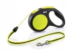 Koera rihm Flexi NEON M, 5 m, kuni 20 kg