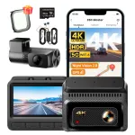 DDPAI Z60 Master 4K + 2K tagakaamera, k&otilde;vakinnituskomplekt, 64GB salvesti