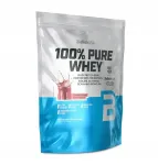 Valgupulber BioTech USA 100% Pure Whey 900 g maasikamaitseline