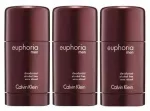 Deodorant CALVIN KLEIN Euphoria 75g, 3 tk