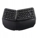 Juhtmevaba ergonoomiline Bluetooth mini klaviatuur AZERTY 2.4G