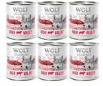 Wolf of Wilderness Adult High Valley koeratoit veiselihaga, 6 x 800 g