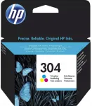 HP v&auml;rviline tindiv&auml;rv nr 304 Deskjet 3720/30/32, 120 lk, N9K05AE