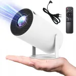 4K Android TV projektor WiFi, Full HD, kaasaskantav, nutikas k&otilde;lariga