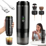 Kaasaskantav kohvimasin, 7500 mAh aku, USB-C, reisimiseks