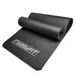 Jooga ja treeningmatt EasyFit NBR 10 mm, must