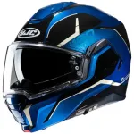 Mootorrattakiiver HJC i100 LORIX MC2SF, sinine/must poolmatt, S suurus