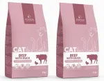 Pokusa CatLine kuivtoit kassipoegadele, veiseliha ja pardiliha, 2 x 3 kg